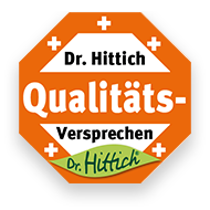 Dr. Hittich Qualitäts-Einzigartigkeits-Garantie Siegel