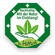 Dr. Hittich Einklang mit der Natur Siegel: Garantiert im Einklang mit der Natur
